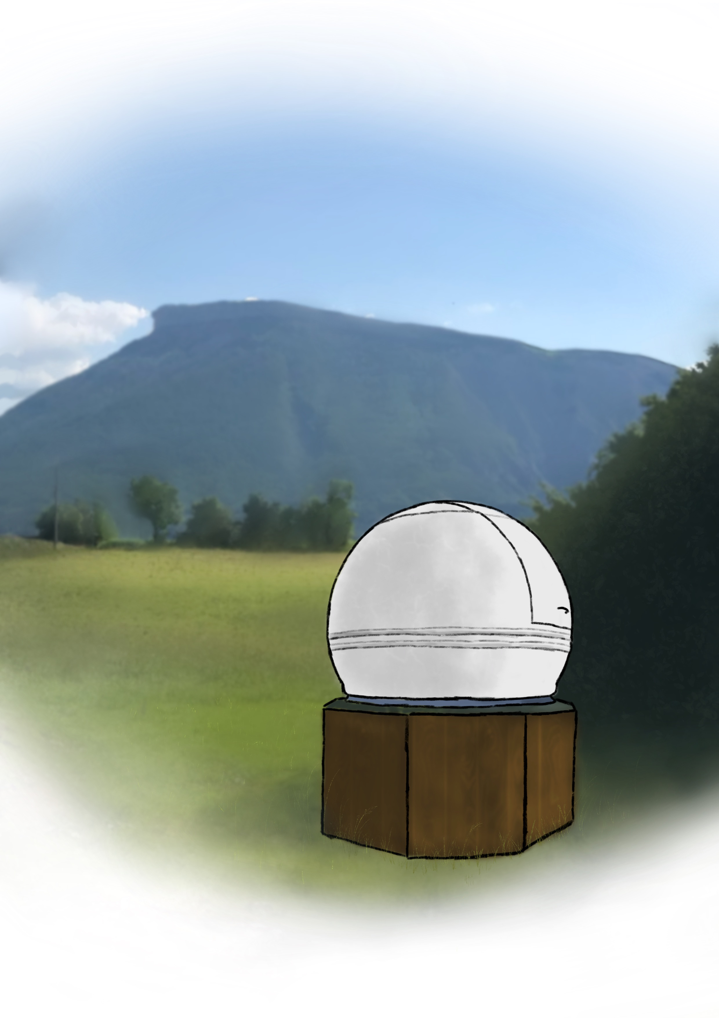 dessin de l'affiche de l'observatoire des jeunes